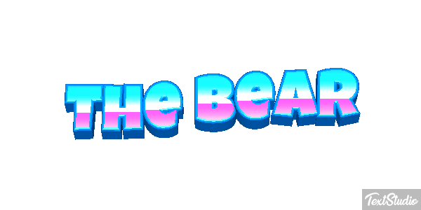 The Bear Effetto testo