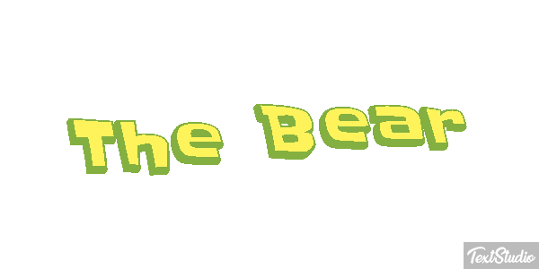 The Bear Effetto testo