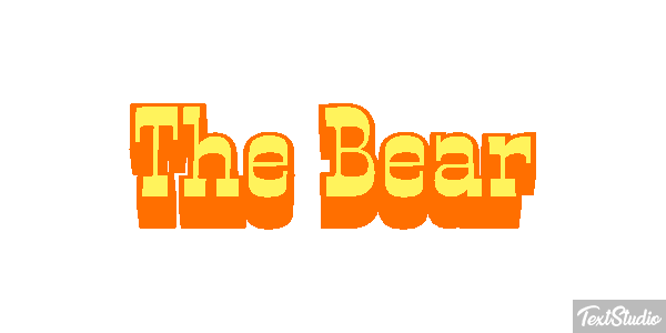 The Bear Effetto testo