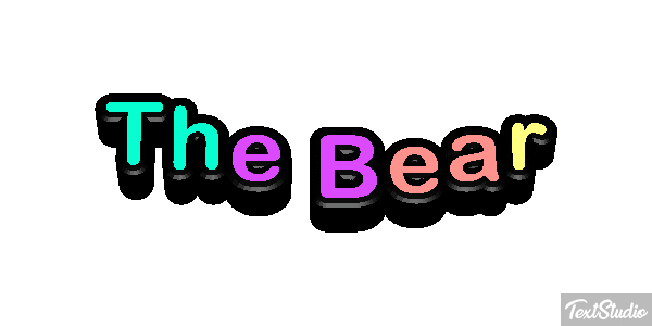 The Bear Effetto testo