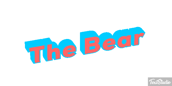 The Bear Effetto testo