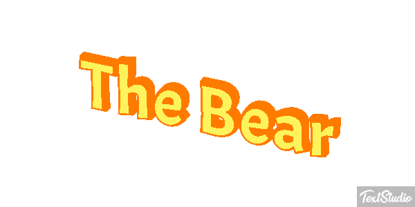 The Bear Effetto testo