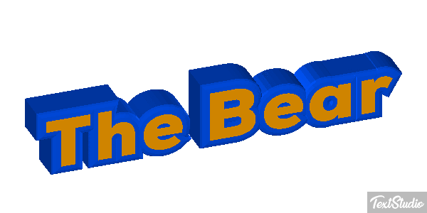 The Bear Effetto testo