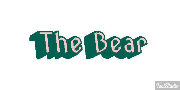 The Bear Effetto testo