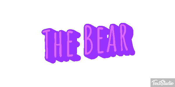 The Bear Effetto testo