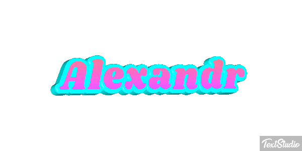 Alexandr Text effect