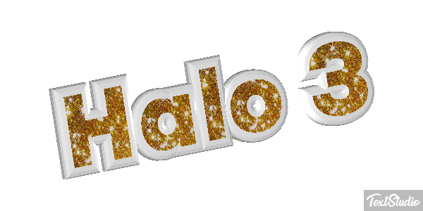Halo 3 Efeito do texto