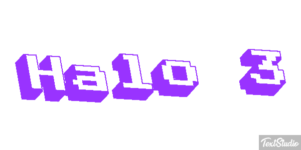 Halo 3 Efeito do texto