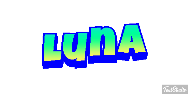 Luna Effet de texte