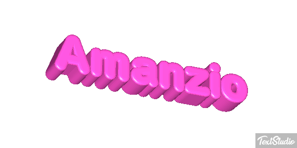 Amanzio Effetto testo