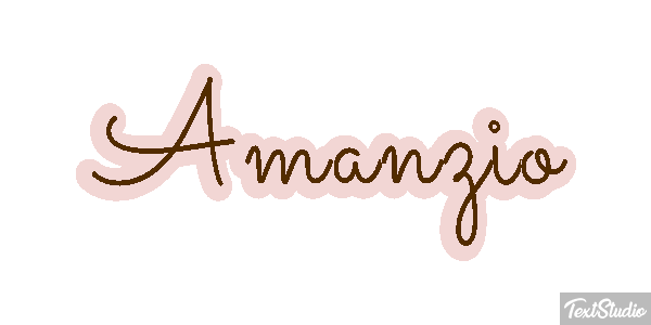 Amanzio Effetto testo