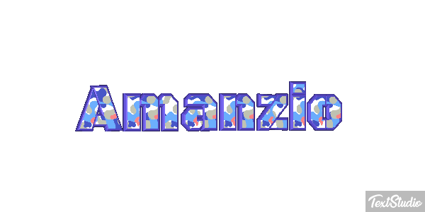 Amanzio Effetto testo