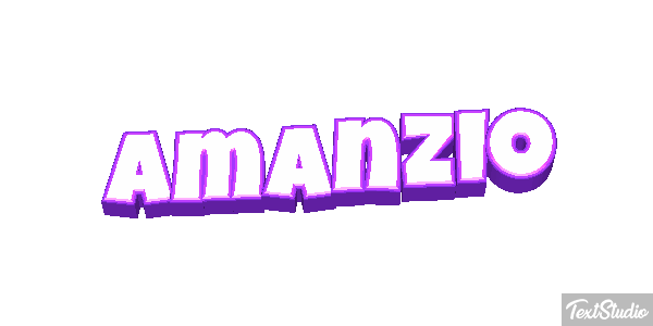 Amanzio Effetto testo