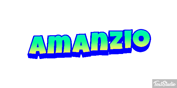 Amanzio Effetto testo