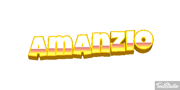Amanzio Effetto testo