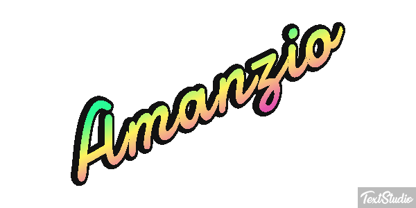 Amanzio Effetto testo