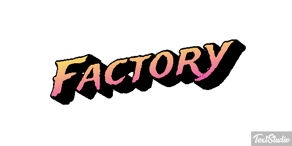 Factory Efekt tekstowy