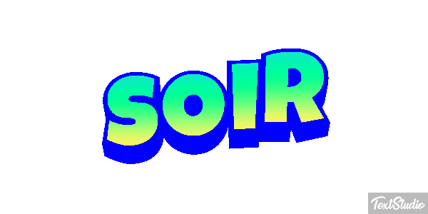 Soir Effet de texte