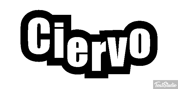 Ciervo テキスト効果