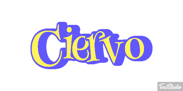 Ciervo テキスト効果
