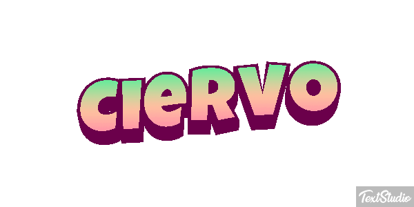 Ciervo テキスト効果