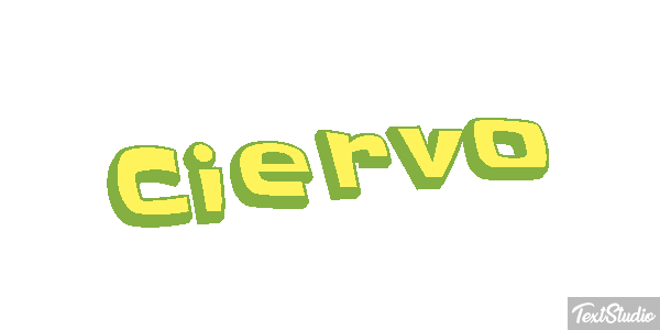 Ciervo テキスト効果