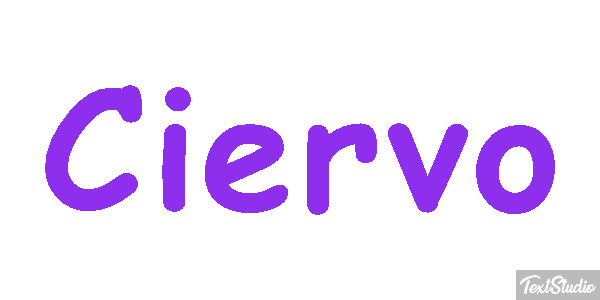 Ciervo テキスト効果