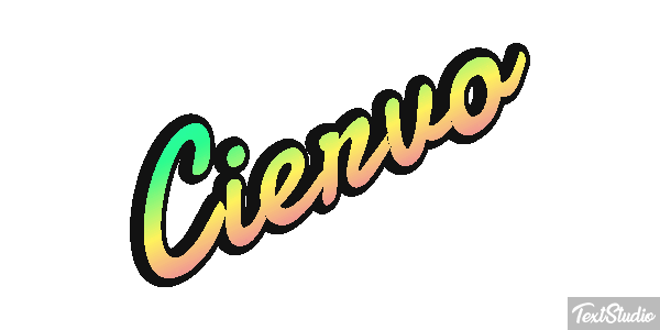 Ciervo テキスト効果