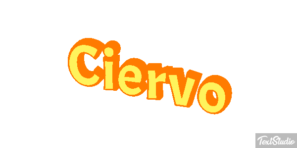 Ciervo テキスト効果