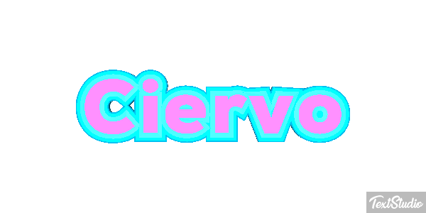 Ciervo テキスト効果