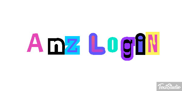 Anz Login Metin efekti