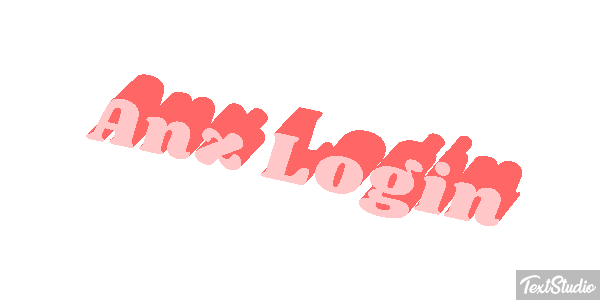 Anz Login Metin efekti