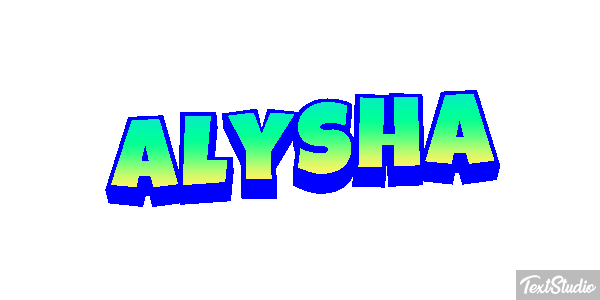 Alysha Tekst effect