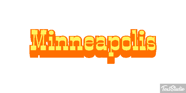 Minneapolis Effetto testo