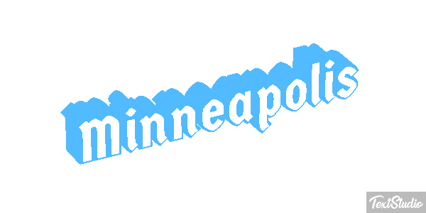 Minneapolis Effetto testo