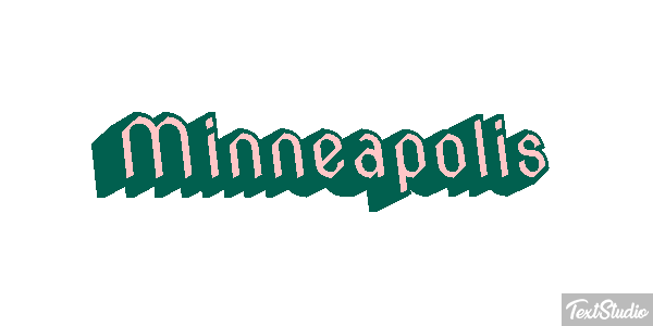 Minneapolis Effetto testo