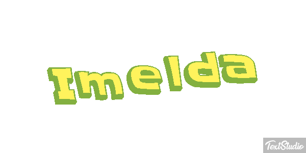 Imelda Effetto testo