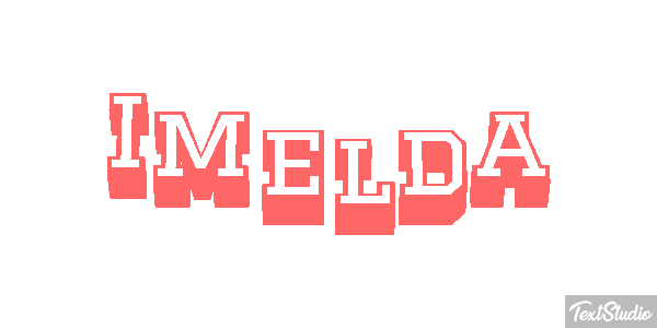 Imelda Effetto testo