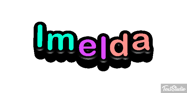 Imelda Effetto testo