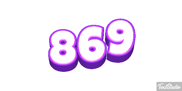 869 Efekt tekstowy