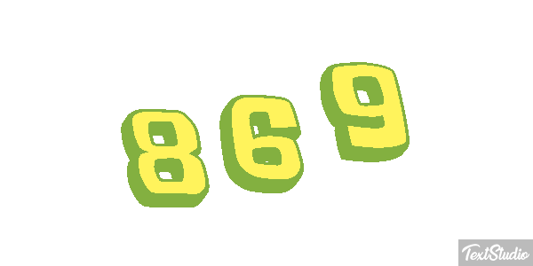 869 Efekt tekstowy