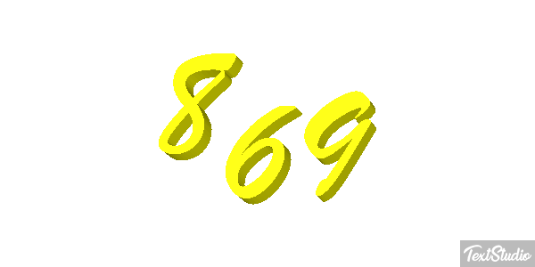 869 Efekt tekstowy