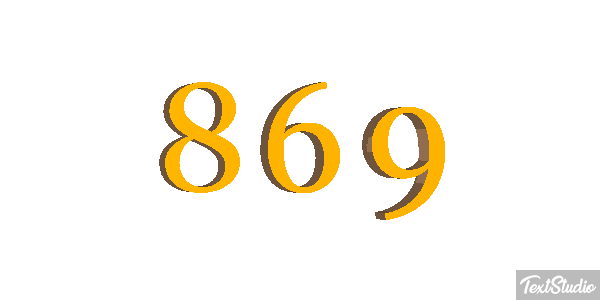 869 Efekt tekstowy