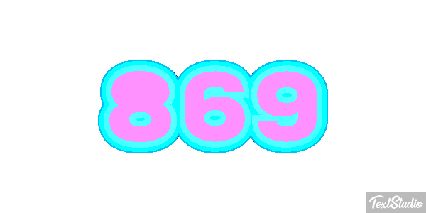 869 Efekt tekstowy