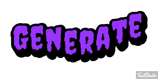 Generate Текстовый эффект