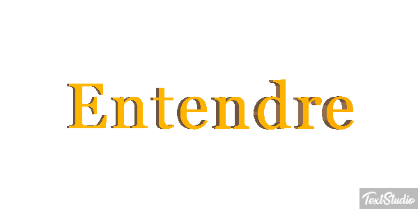 Entendre Effet de texte