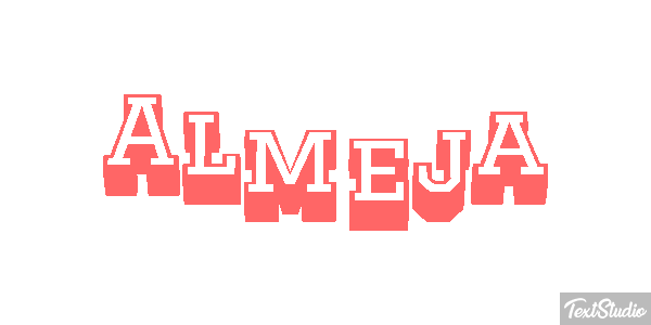 Almeja Efecto de texto