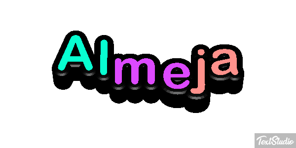 Almeja Efecto de texto