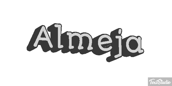 Almeja Efecto de texto
