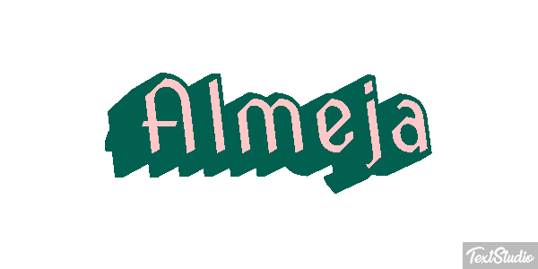 Almeja Efecto de texto